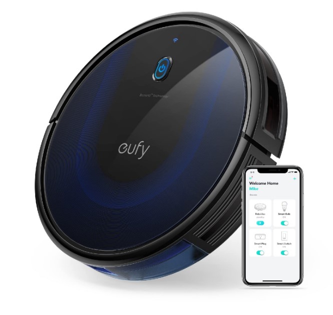 black robot vacuum