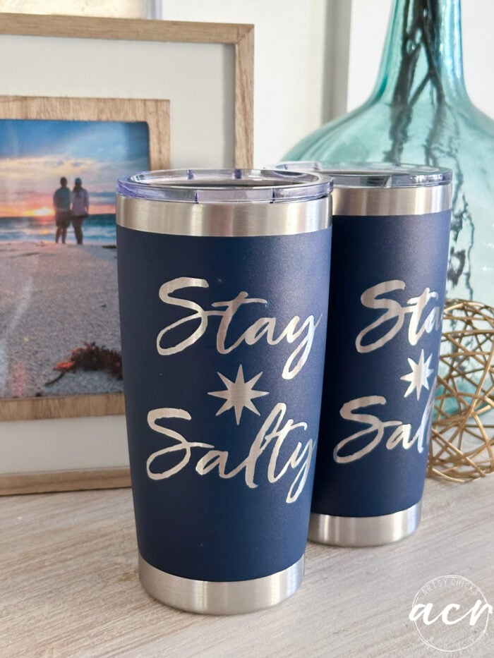 DIY Etched Tumblers with Citristrip
