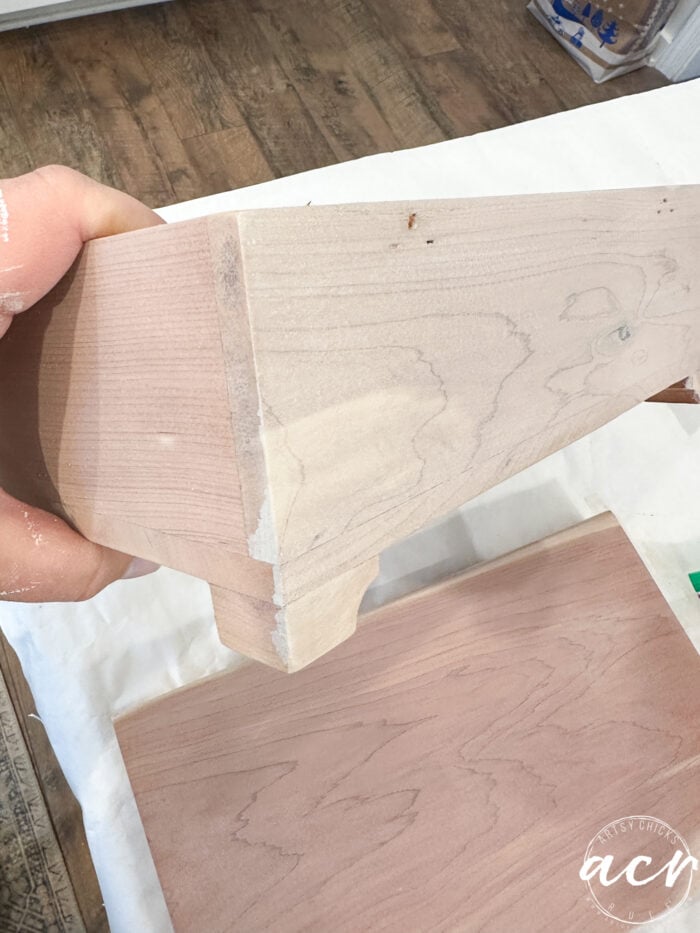 side of box
