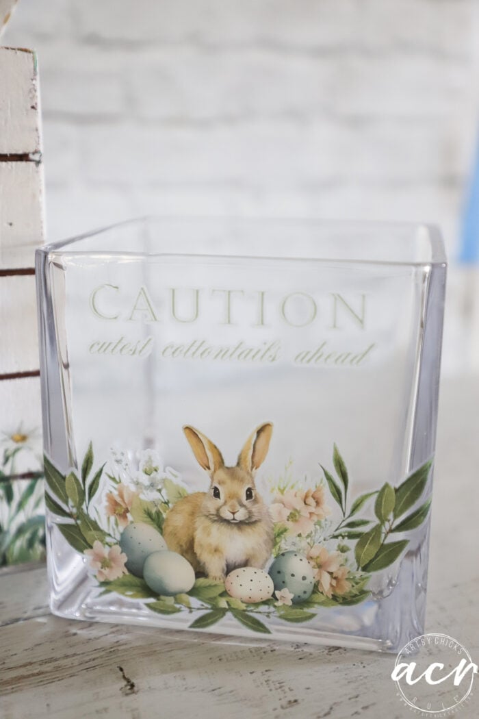 Easter Decor Ideas with Transfers