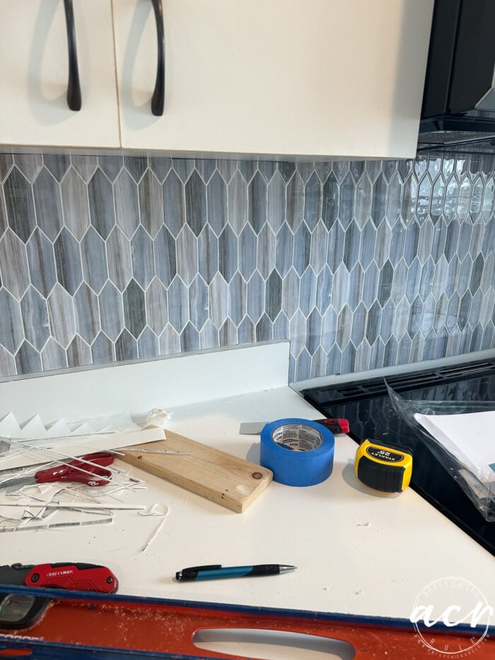 vinyl tile done