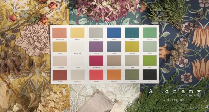 alchemy by fusion paint color card