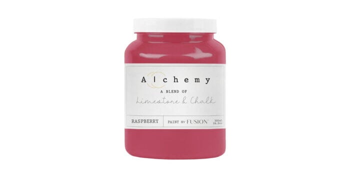 raspberry alchemy by fusion paint jar