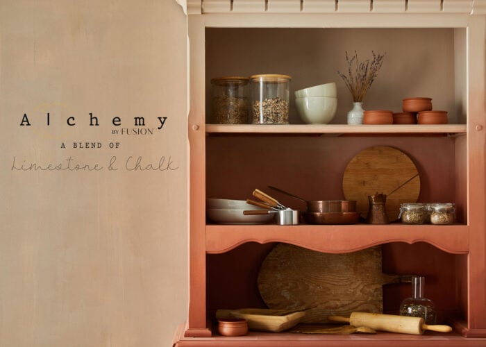alchemy by fusion blended paint on furniture