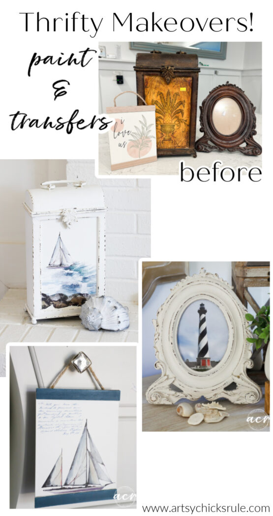 Flipping the smalls today! Coastal style. SO simple, SO quick! 