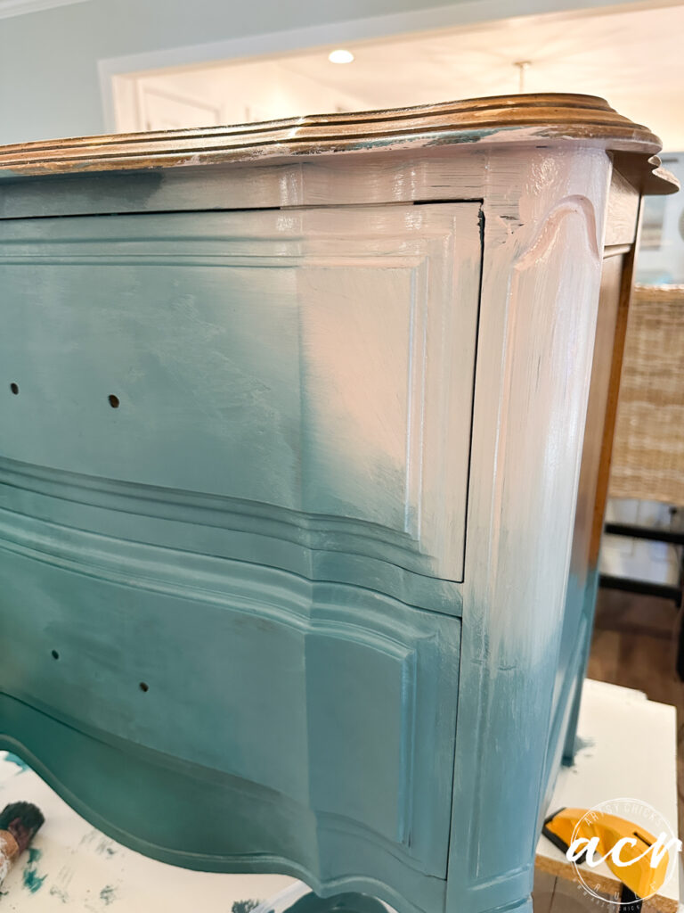 French Provincial Nightstand Makeover - Artsy Chicks Rule®
