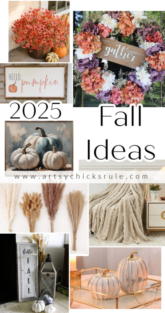 You ready? Let's do this fall thing! I hope you enjoy these fall decor and projects ideas! Things you can make and things you can purchase.