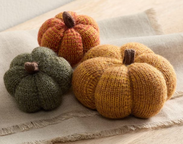 fabric pumpkins