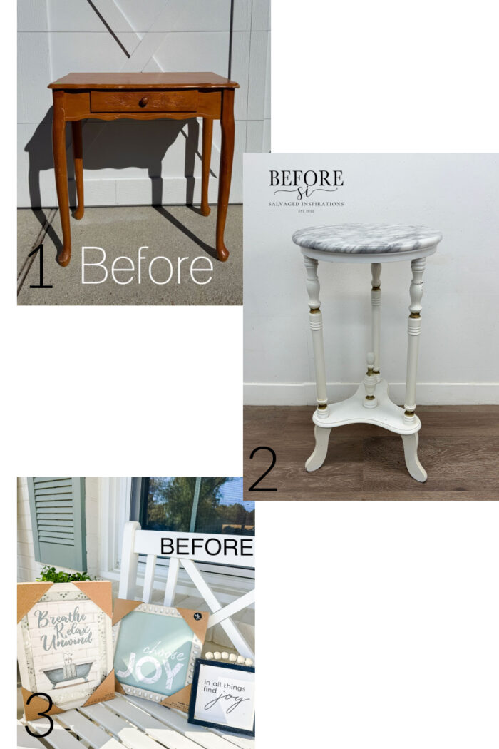 trashy treasures before